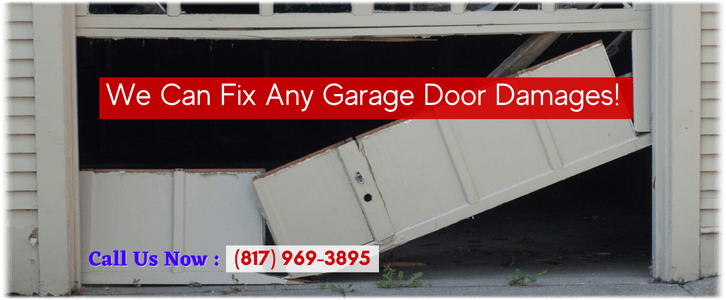 Garage Door Off Track Fort Worth TX (817) 969-3895